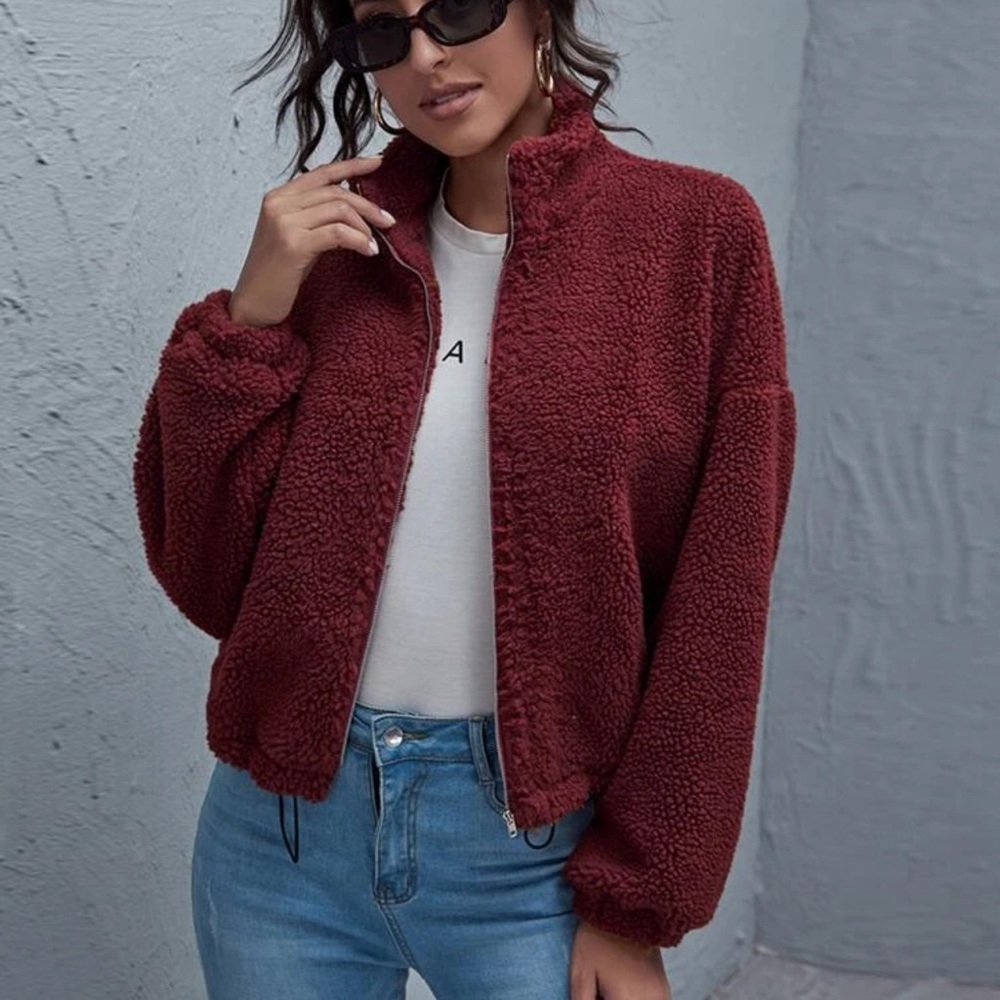SHEIN Teddy Jacket